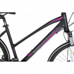 Krossový bicykel 28 Kands Avangarde Deore 3x9 Octalink HT Hydra D 19" Čierno-ružový matný
